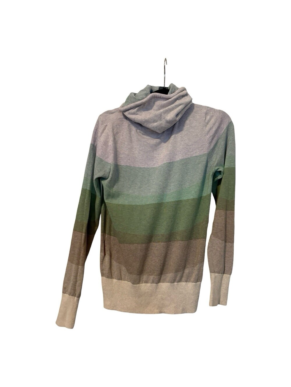 Naketano Women Sweater Turtle Neck Multicoloured Size Large Colorblock - Picture 8 of 9